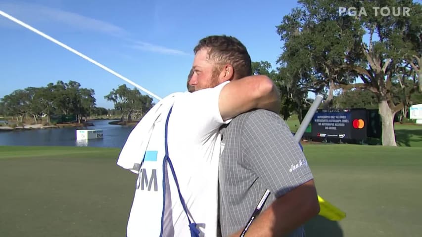 Talor Gooch pars 72nd hole to earn first win at The RSM Classic