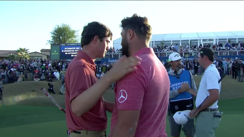 Davis Thompson’s miss seals Jon Rahm’s win on 72nd hole The American Express