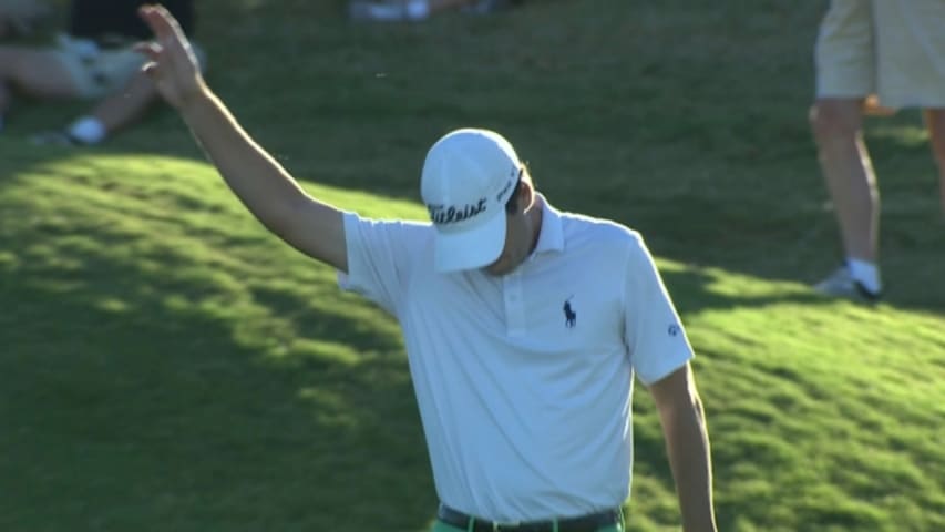 Ben Martin delivers 46-foot eagle putt at Shriners