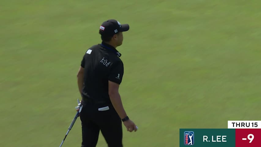 Richard T. Lee makes birdie on No. 15 at RBC Canadian