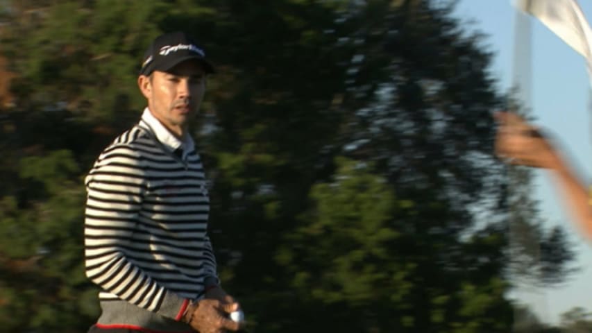 Camilo Villegas takes advantage of approach at The RSM Classic