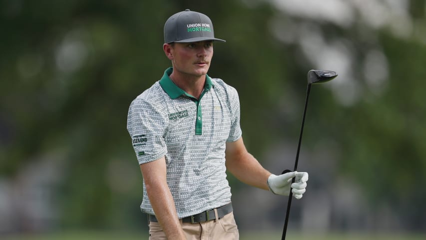 Luke Clanton's eagle on No. 14 is the Shot of the Day