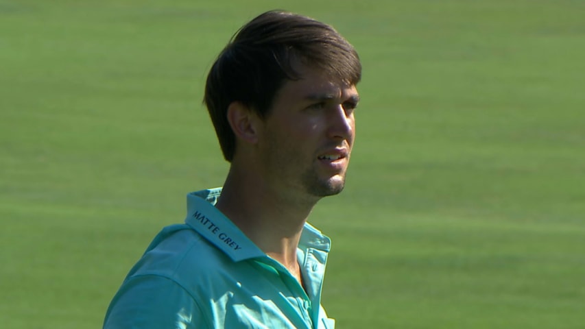 Ollie Schniederjans' wild ride on No. 15 at Wyndham