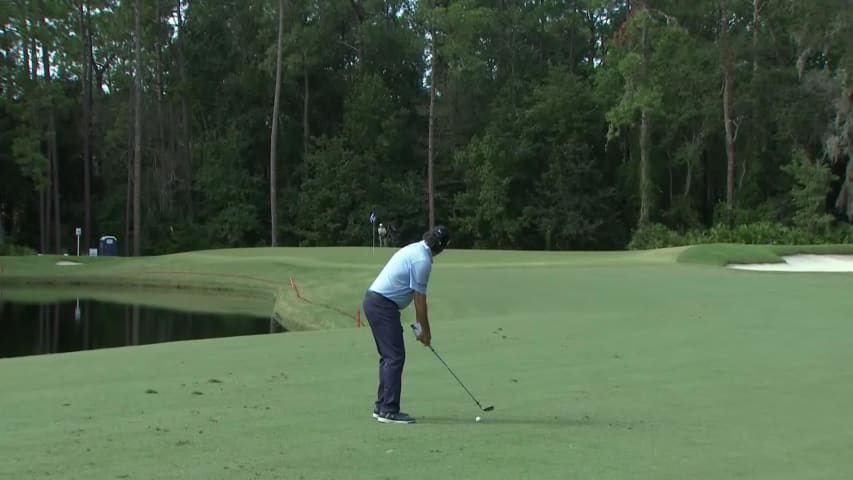 Billy Andrade goes flag hunting to yield birdie at FURYK & FRIENDS