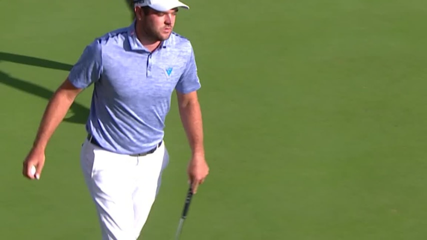 Corey Conners’ solid tee shot sets up 5-foot birdie putt at Valero