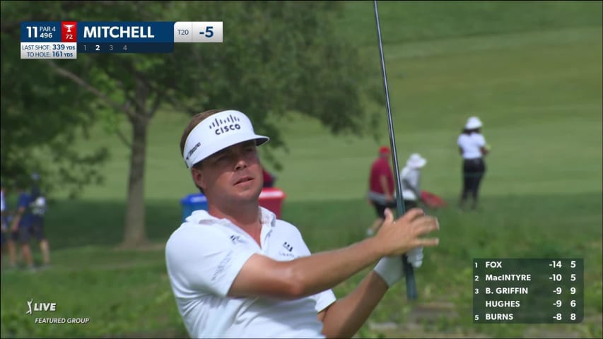Keith Mitchell's nice approach leads to birdie at RBC Canadian