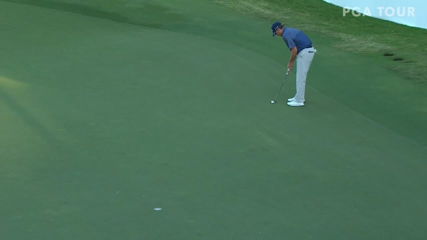 Lee Janzen's winning birdie putt on first playoff hole at SAS Championship