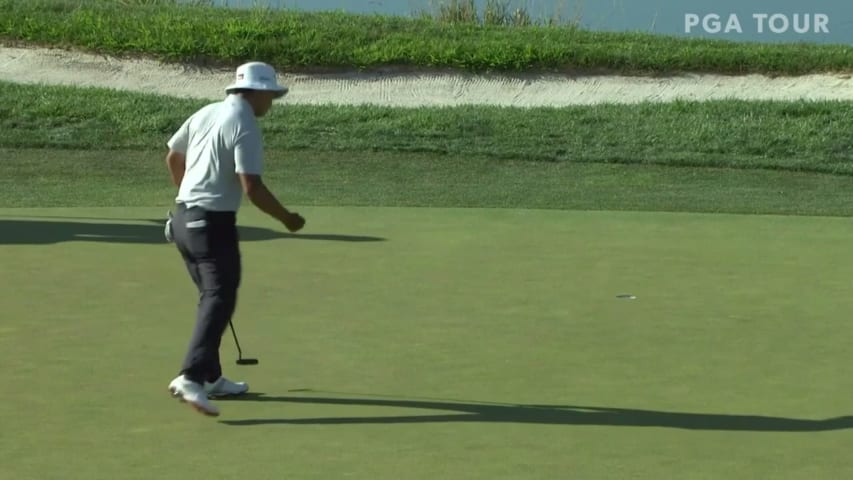 Marty Dou uses nice tee shot to set up clutch birdie at Pinnacle Bank