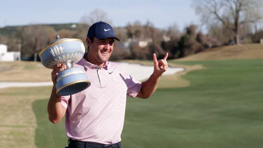 Scottie Scheffler wins the 2022 WGC–Dell Match Play