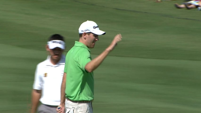 Brendon Todd’s confident par save on No. 17 at HP Byron Nelson