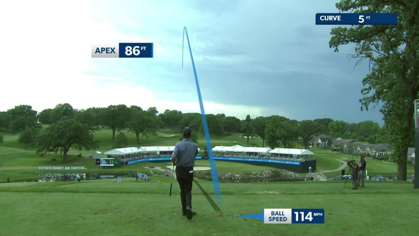 Steven Alker makes birdie on No. 17 in Round 3 at Principal