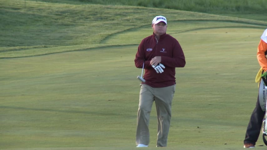 Ted Potter Jr's magic from the bunker is the Shot of the Day 