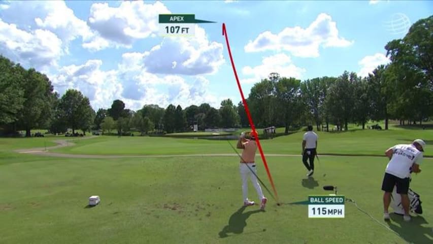 Rickie Fowler’s lucky bounce leads to par save at WGC-FedEx St. Jude
