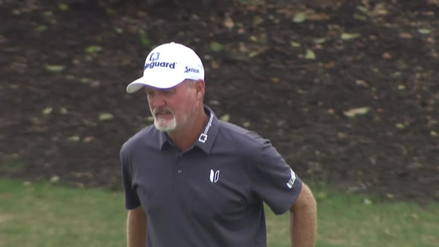 Jerry Kelly makes birdie on No. 17 in Round 3 at ClubCorp Classic