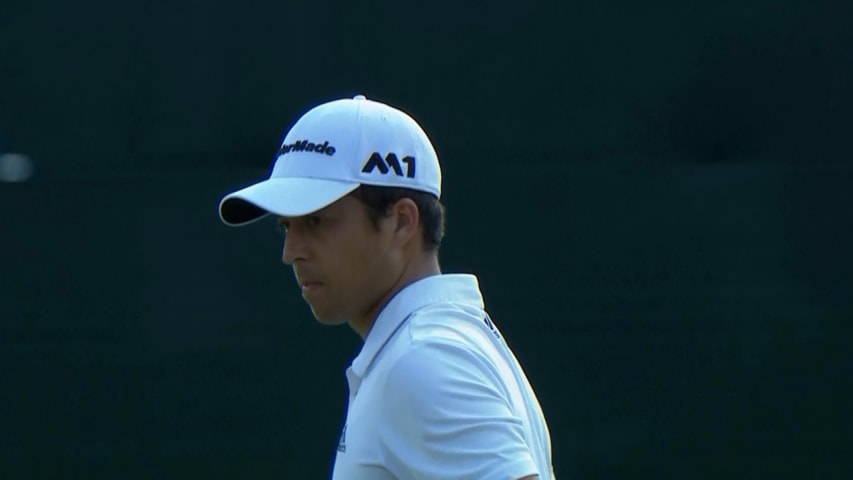 Xander Schauffele wins it on the 72nd hole at The Greenbrier