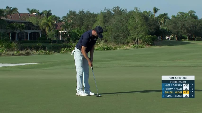 Harris English makes two-putt birdie at QBE Shootout