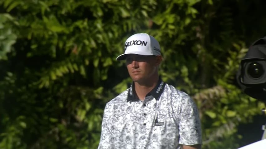 Max McGreevy spins tee shot to set up birdie at Puerto Rico