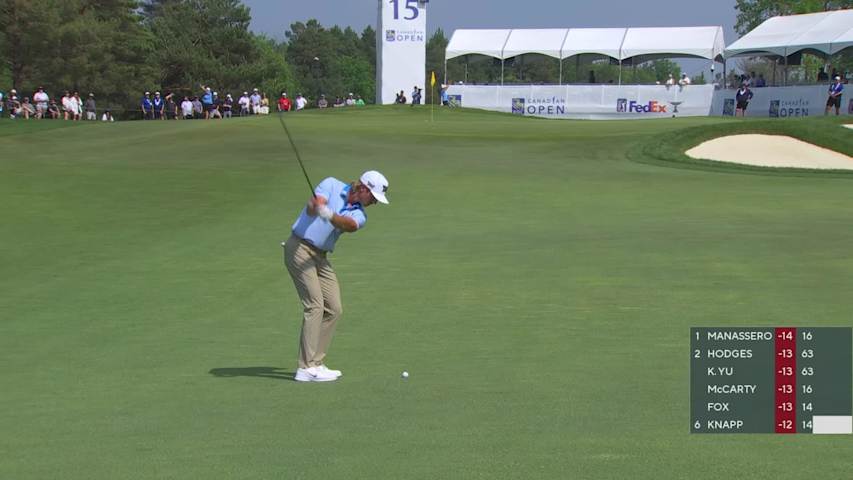 Jake Knapp makes birdie on No. 15 at RBC Canadian