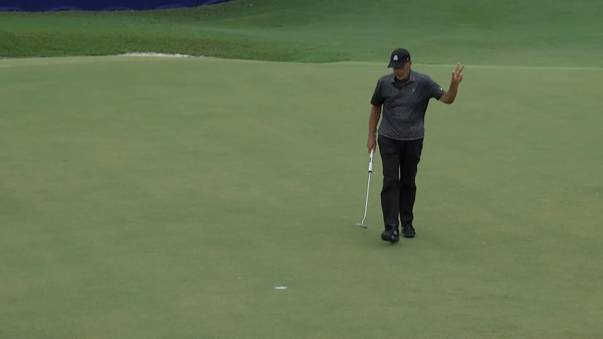 Rocco Mediate makes bounce-back birdie on No. 17 at FURYK & FRIENDS