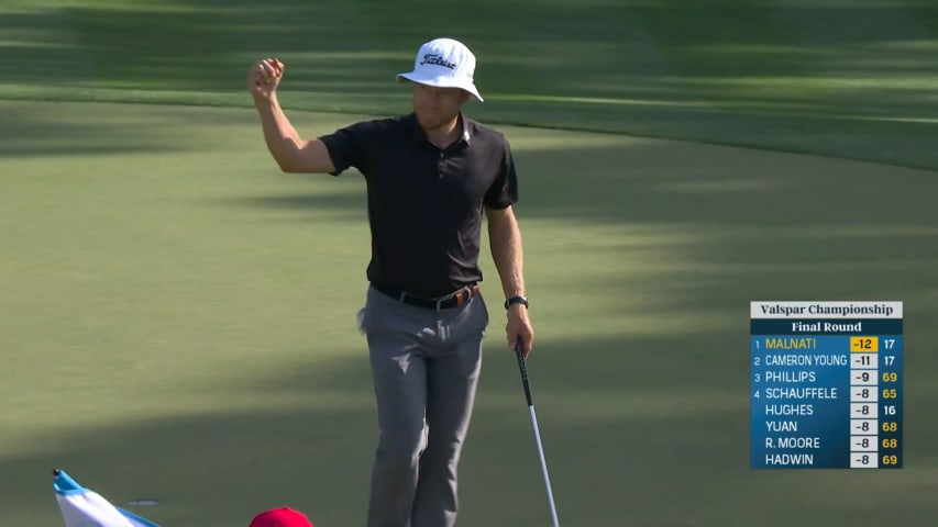 Peter Malnati makes clutch birdie on No. 17 at Valspar