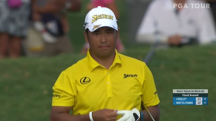 Hideki Matsuyama cards clutch birdie to force playoff at Sony Open