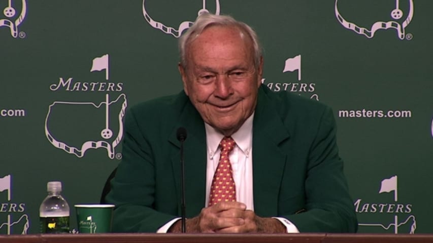 Arnold Palmer remembers his four Masters victories