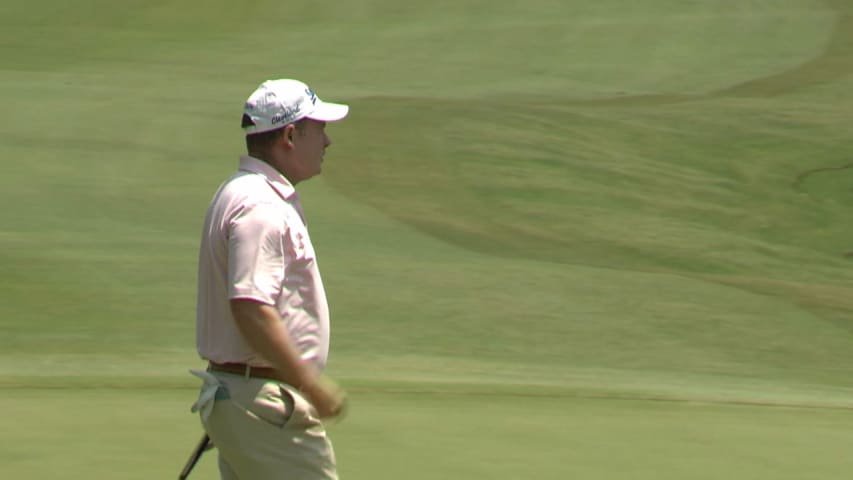 Joe Durant's eagle putt from downtown at Regions Tradition