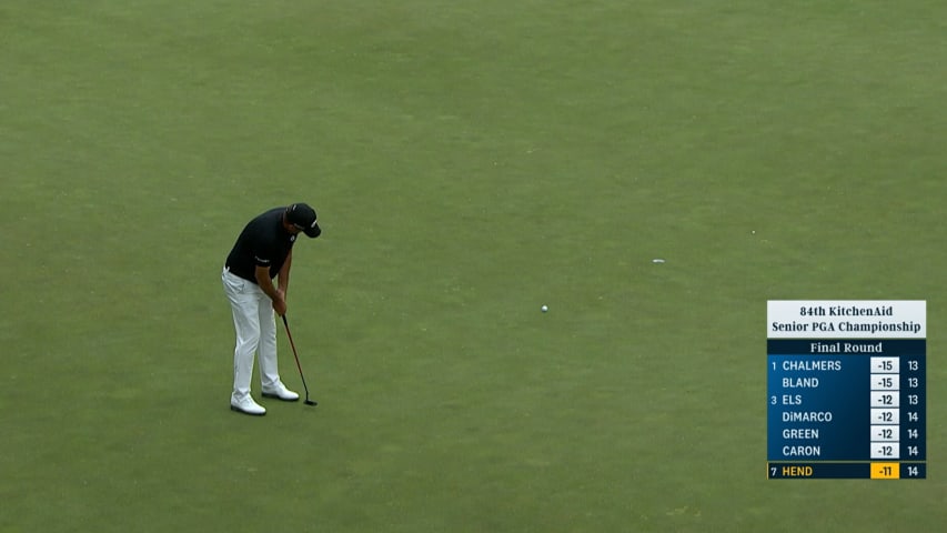 Scott Hend sinks eagle putt at KitchenAid Senior PGA