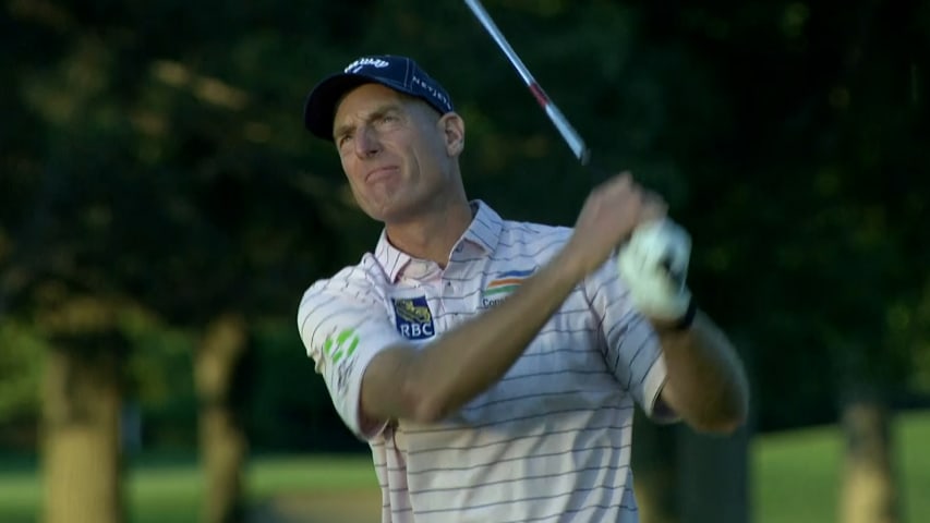 Jim Furyk and Carlos Franco lead the top shots from the Ally Challenge