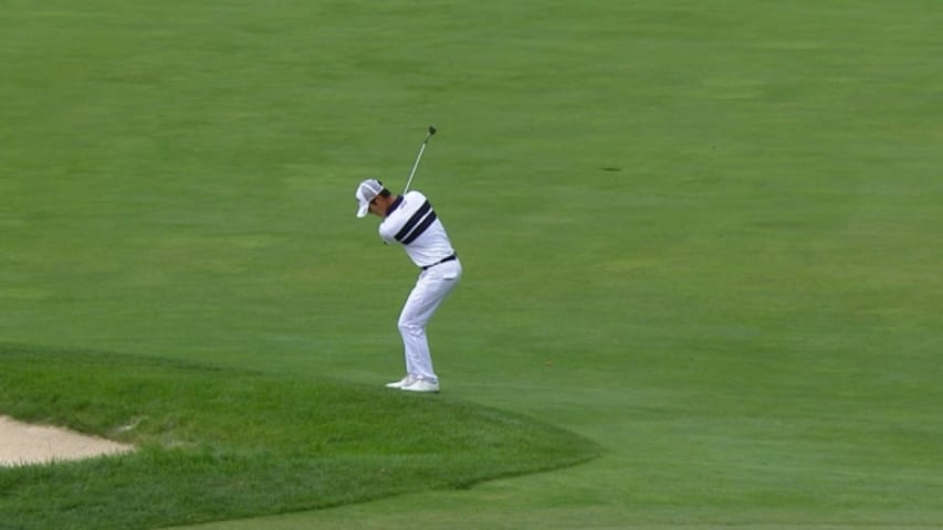 Danny Lee’s short approach leads to birdie at The Greenbrier