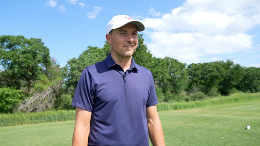 Jordan Spieth attends Veritex Bank Championship, reflects on early years as pro