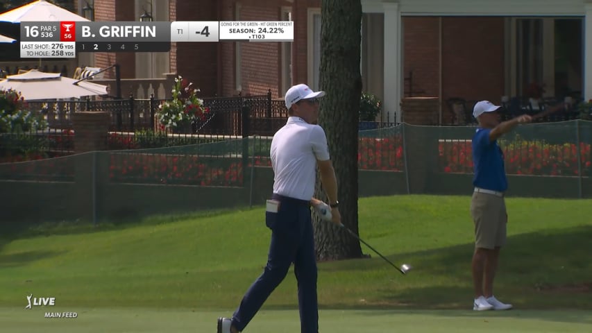 Ben Griffin's impressive second leads to birdie at FedEx St. Jude