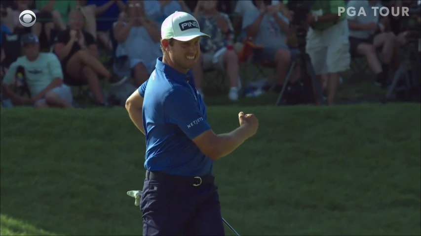 Harris English drains clutch 27-foot birdie putt on 72nd hole at Travelers