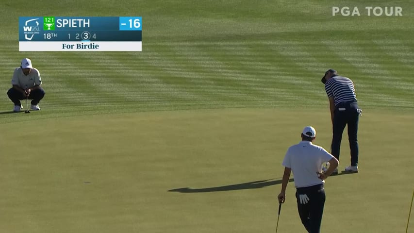 Jordan Spieth closes with birdie at Waste Management