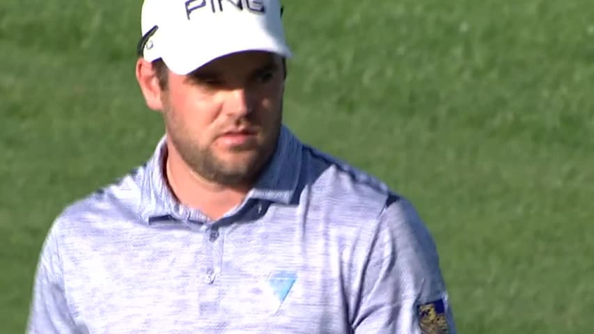 Corey Conners’ 96-yard approach yields birdie putt at Valero