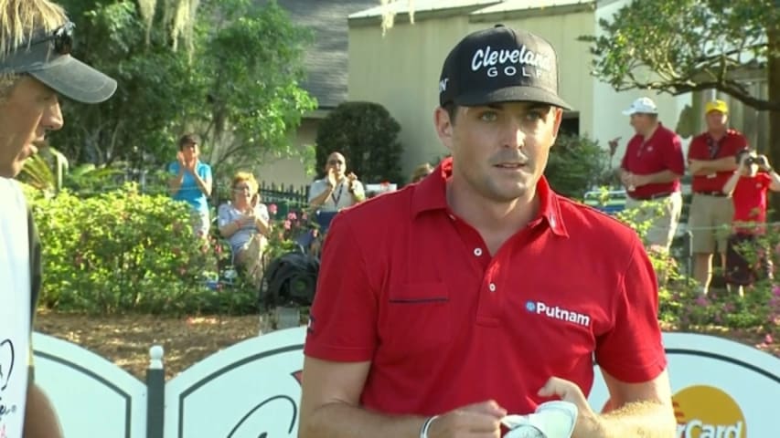 Keegan Bradley cards second consecutive birdie at Arnold Palmer