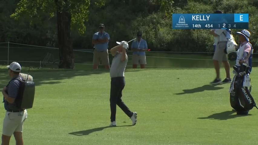 Jerry Kelly sticks approach to set up birdie at Ascension