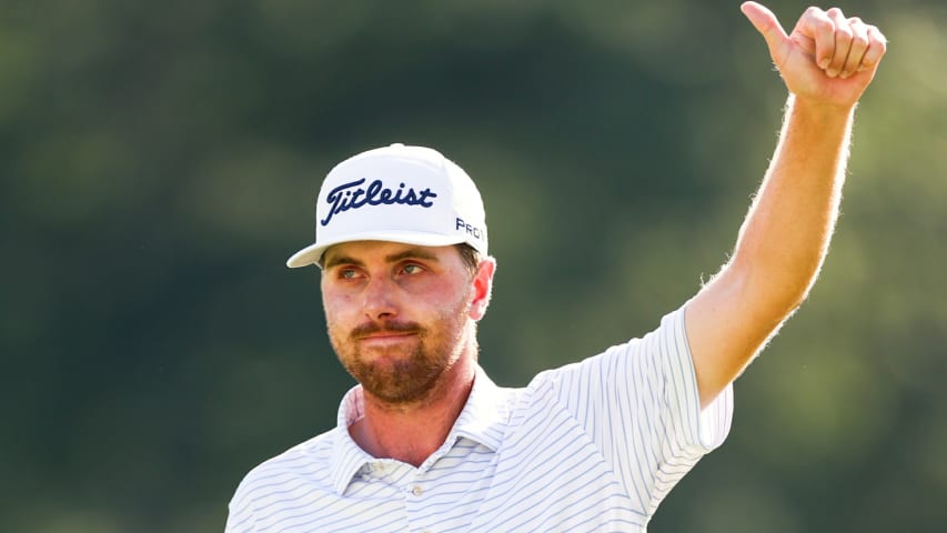 Ryan Gerard runs away from the field to win BMW Charity Pro-Am