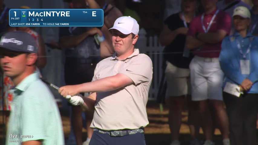 Robert MacIntyre starts his second round with birdie at RBC Heritage