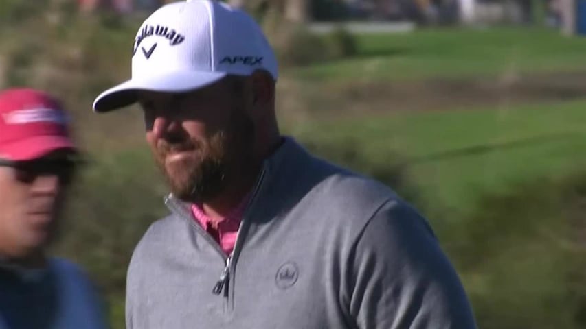 Scott Brown's 40-foot birdie putt at The RSM Classic