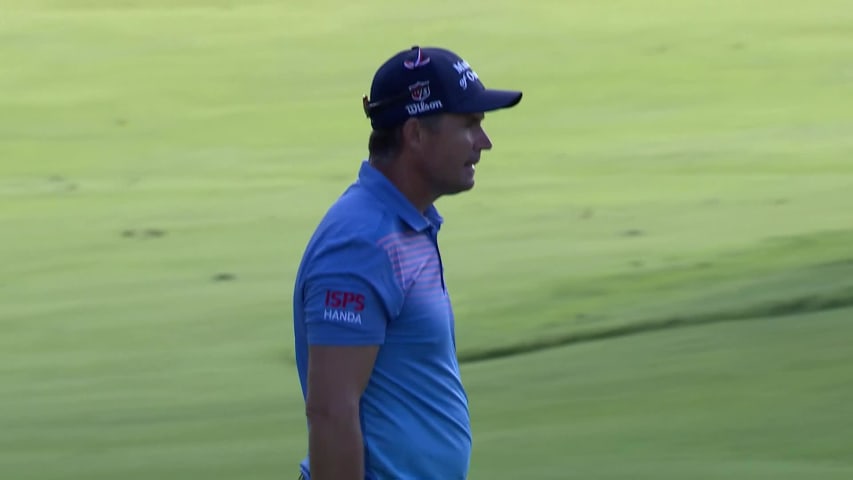 Padraig Harrington makes birdie on No. 15 at Ascension