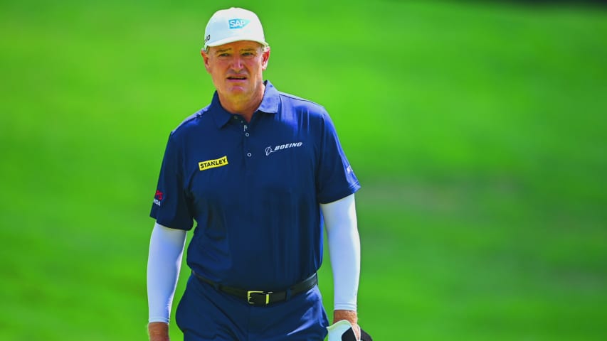 Ernie Els claims first major title at Kaulig Companies