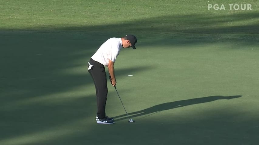 Kristoffer Ventura birdies No. 15 in Round 4 at Sanderson Farms