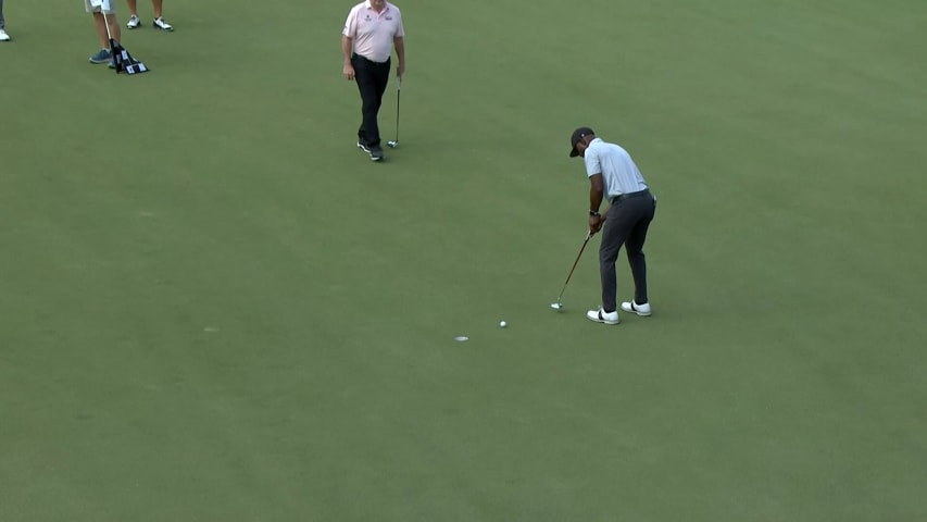 Timothy O'Neal makes short birdie putt at Mitsubishi Electric Classic