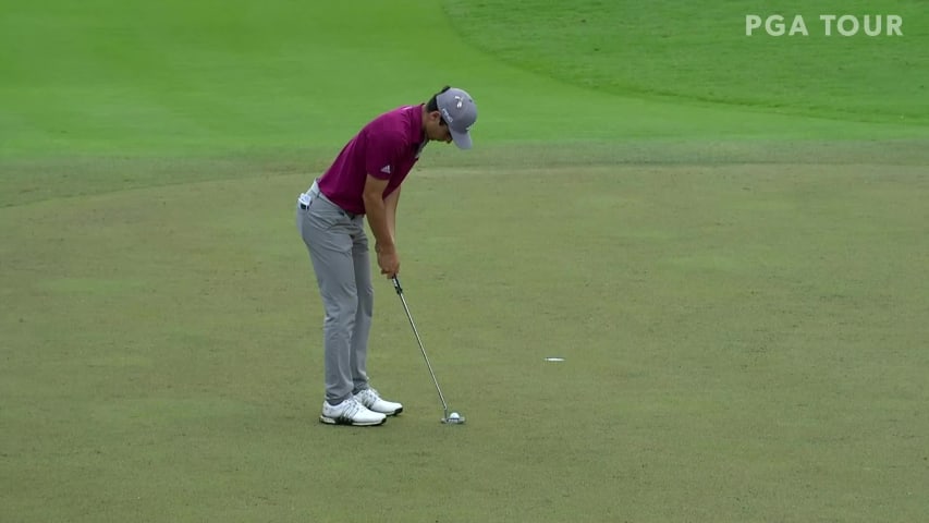 Joaquin Niemann birdies No. 18 to finish at Mayakoba