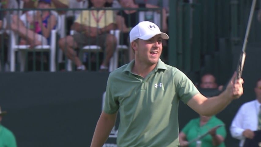 Jordan Spieth grinds out a victory at the John Deere Classic