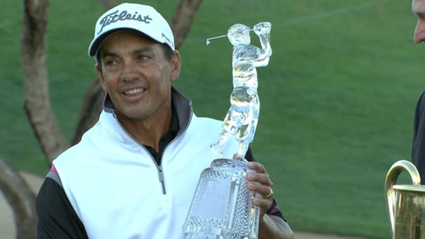 Tom Pernice Jr. wins the Charles Schwab Cup Championship