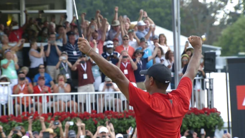 Tiger Woods' Round 4 highlights from TOUR Championship 