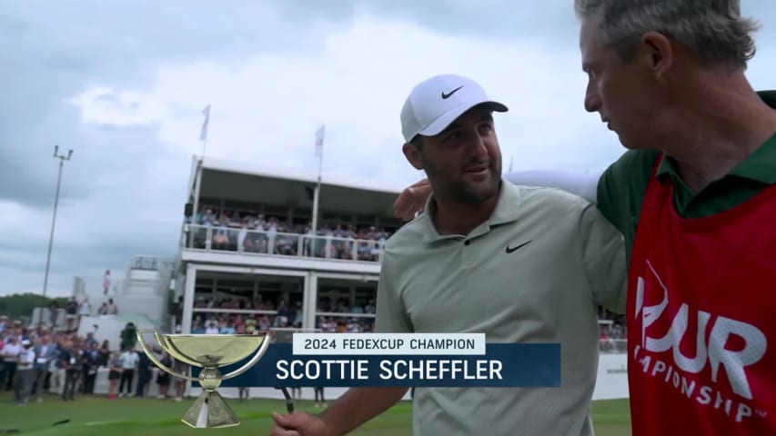 Scottie Scheffler wins FedExCup and TOUR Championship