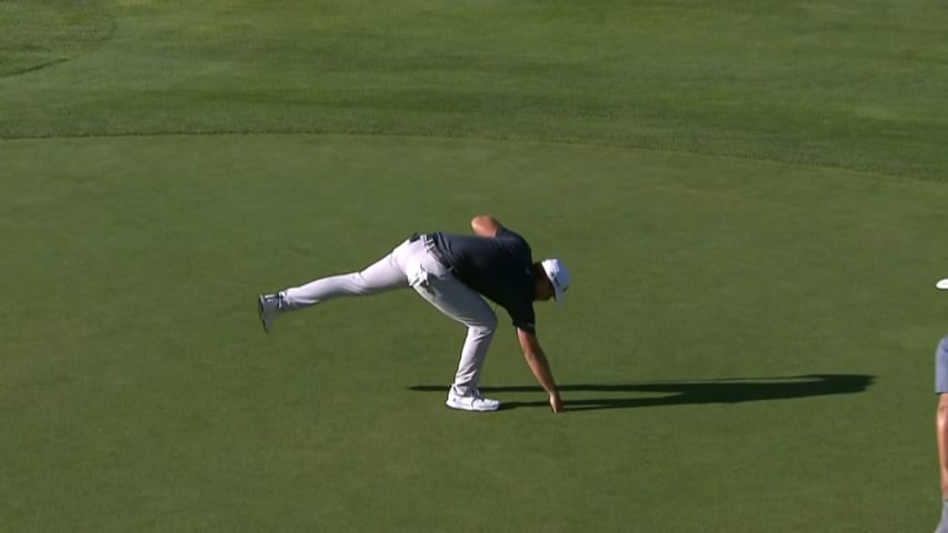 Will Gordon makes short putt for birdie at Utah Championship